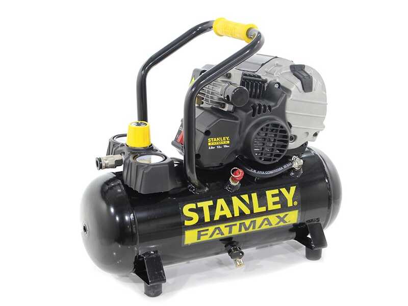 Stanley Fatmax HY 227/10/12 - Compact Portable Electric Air Compressor - 12 L