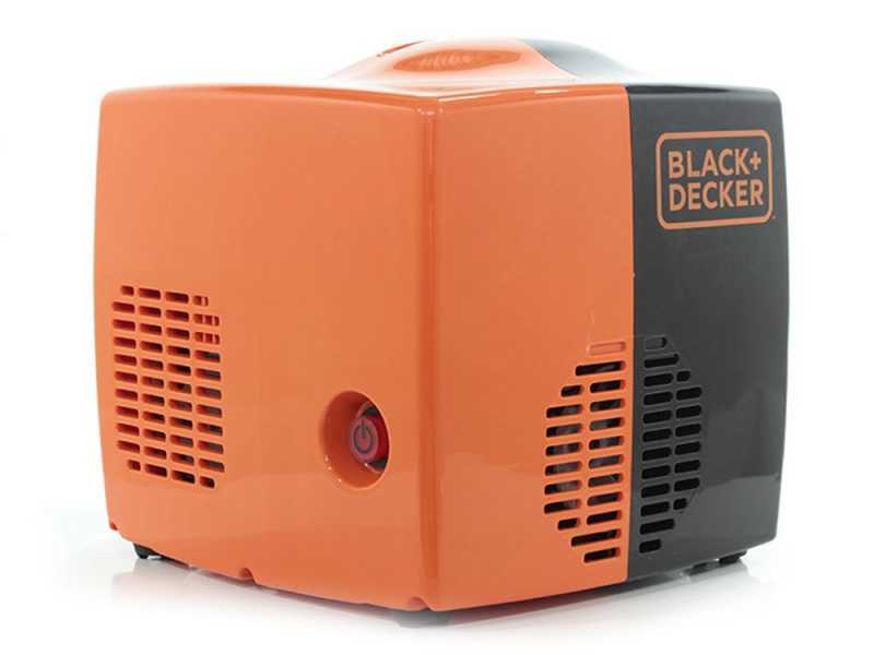 Black &amp; Decker BD195 Cubo - Compact Portable Electric Air Compressor - 1.5 Hp Motor - 8 bar