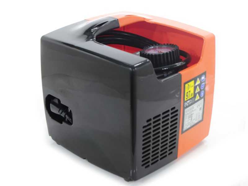 Black &amp; Decker BD195 Cubo - Compact Portable Electric Air Compressor - 1.5 Hp Motor - 8 bar