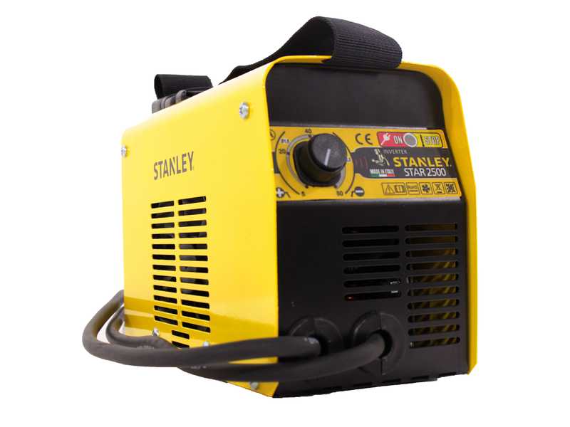 MMA Stanley STAR 2500 Inverter Welding Machine - 100 A - 230V - 45%@100A cyle - complete tool kit