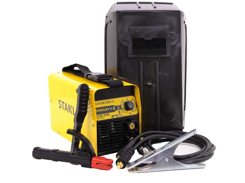 MMA Stanley STAR 3200 Inverter Welding Machine - 130 A - 230V - 55%@155A cyle - accessory kit