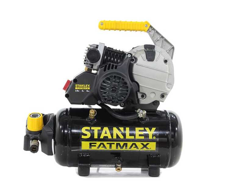 Stanley Fatmax HY 227/8/6E - Compact Portable Elecric Air Compressor - 2 Hp Motor - 6 L