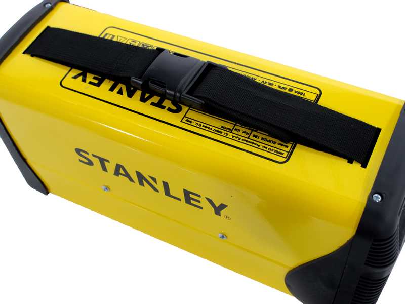 MMA Stanley SUPER180 TIG LIFT Inverter Welding Machine - 160A - 230V - 30%@160A duty cyle - carrying case and tool kit