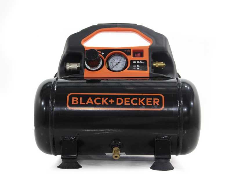 Black &amp; Decker BD 55/6 - Compact Portable Electric Air Compressor - 0.5 Hp Motor - 6 L