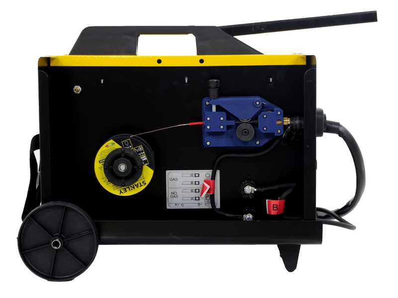 Transformer MIG Stanley VIP M165 - MIG-MAG-MOG(GAS-NO GAS) Wire Feed Welding Machine - 120 A - 230V
