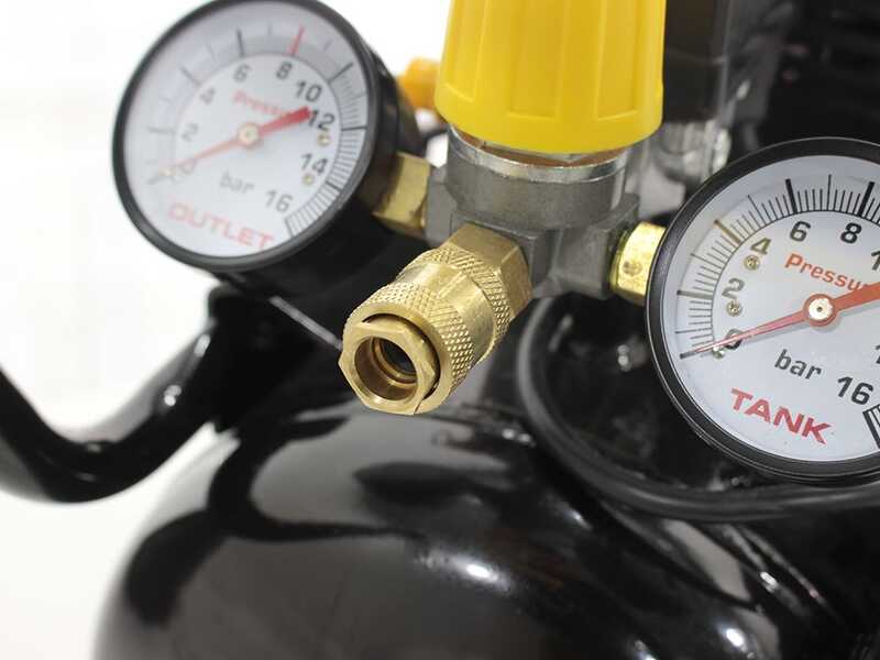 Stanley Fatmax D251/10/24s - Wheeled Electric Air Compressor - 2.5 Hp Motor - 24 L compressed air