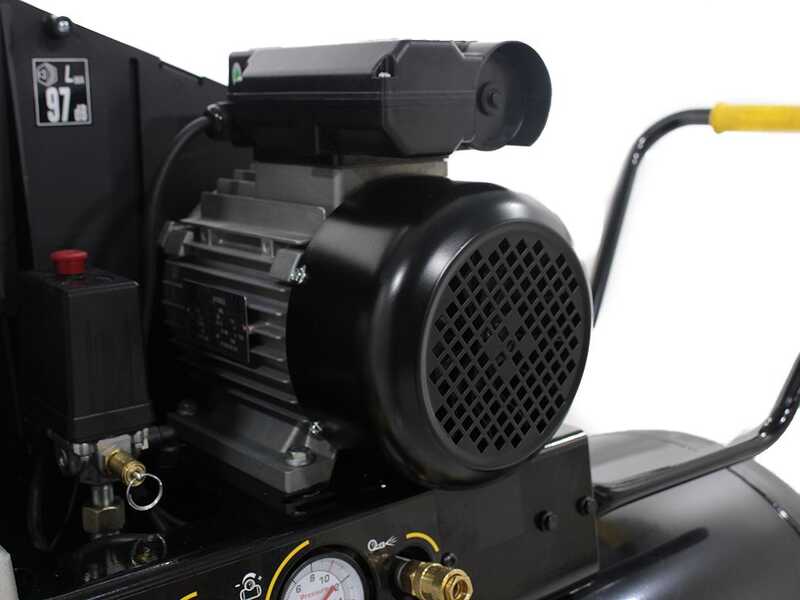 Stanley Fatmax B 400/10/200 - Belt-driven Single-phase Electric Air Compressor - 3 Hp Motor - 200 L