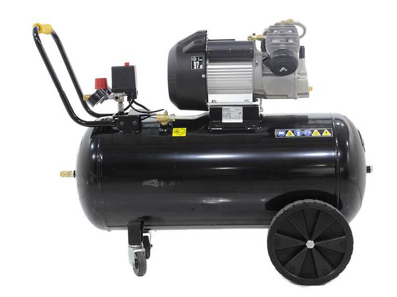 Stanley Fatmax DV2 400/10/100 - Wheeled Electric Air Compressor - 3 Hp Motor - 100 L