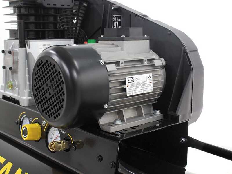 Stanley Fatmax B 480/10/270T - Three-phase Belt-driven Electric Air Compressor - 4 Hp Motor - 270 L