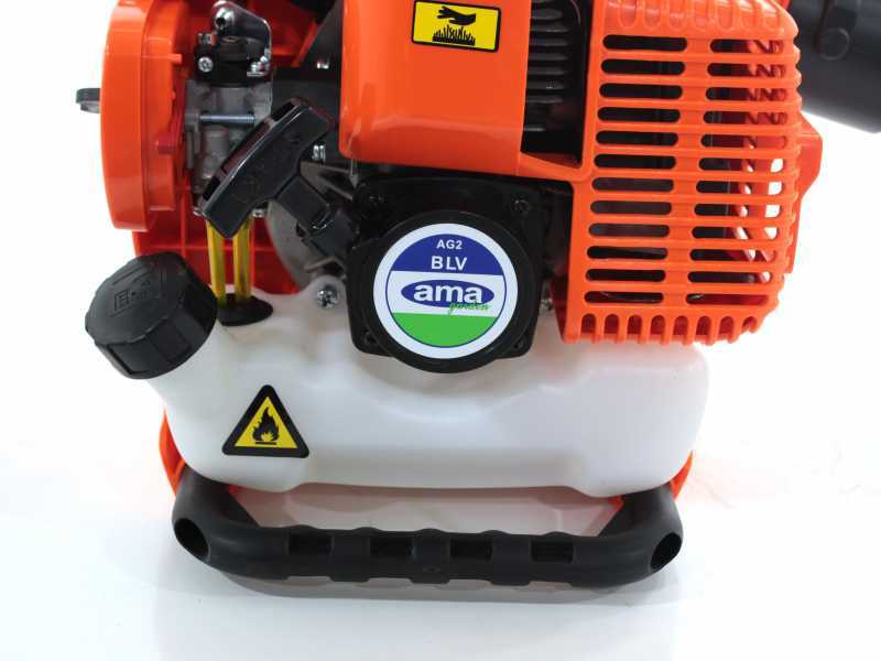 Ama AG2-BLV 3-in-1 Leaf Blower - Garden Vacuum - Shredder - with 26 cc 2-stroke Engine