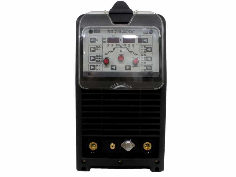 Awelco TIG 210 AC/DC TIG Inverter Welding Machine - 210 A Max - single-phase - AC/DC current - tool kit