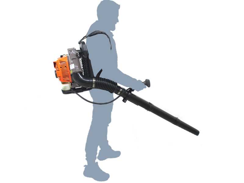 Ama KBL500 Backpack 2-stroke Leaf Blower with Padded Back Panel