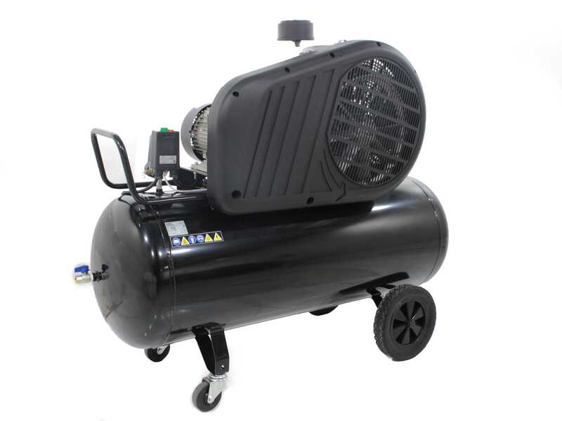 Stanley Fatmax BA 851/11/270 - Three-phase Belt-driven Electric Air Compressor - 7.5 Hp Motor - 270 L