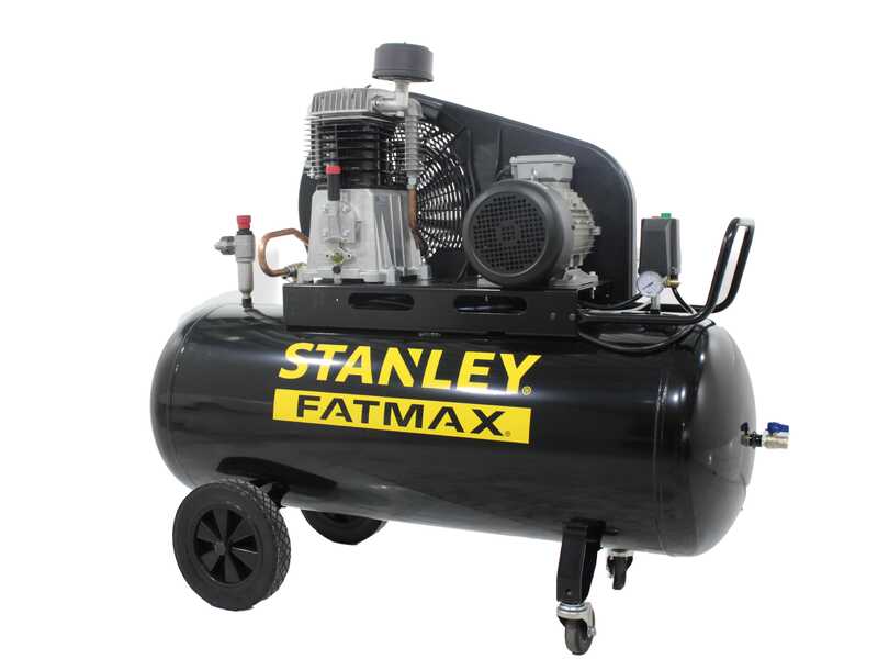 Stanley Fatmax BA 851/11/270 - Three-phase Belt-driven Electric Air Compressor - 7.5 Hp Motor - 270 L
