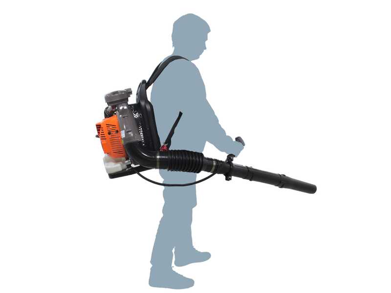 Ama KBL800 Backpack 2-stroke Leaf Blower with Padded Back Panel