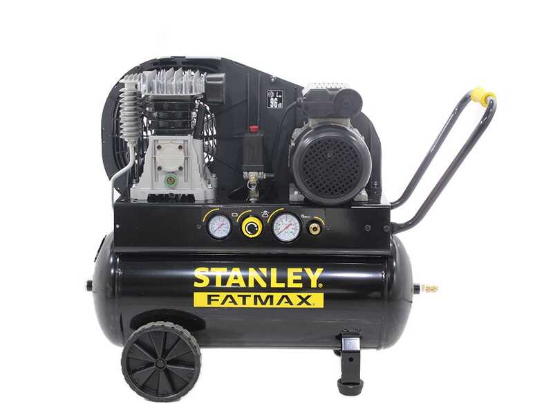 Stanley Fatmax B 350/10/50 - Belt-driven Electric Air Compressor - 3 Hp Motor - 50 L