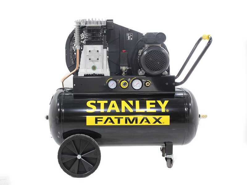 Stanley Fatmax B 400/10/100 - Belt-driven Electric Air Compressor - 3HP Motor - 100 L