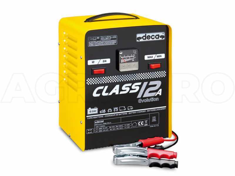 Deca CLASS 12A Car Battery Charger - single-phase power supply - 12-24V batteries