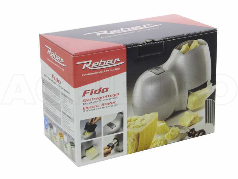Reber Fido White and Yellow 9250 BG - Electric Table-top Grater - 140W 