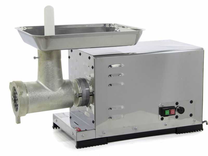 Reber 10026 N INOX meat grinder - meat mincer - N.32 - 1800W induction electric motor