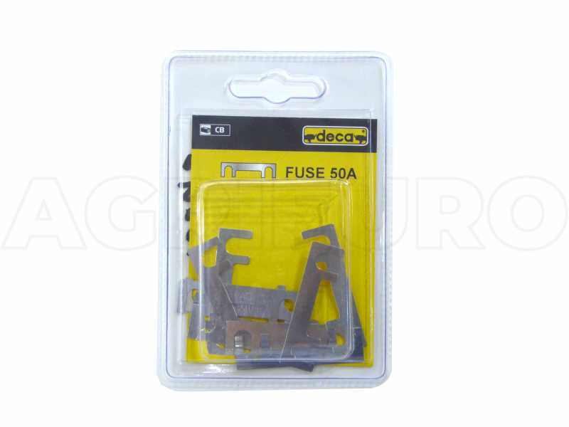 50A Deca Fuse - LAMA Fuses, Package with 10 pcs