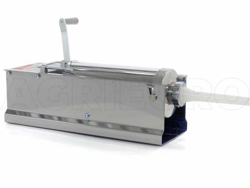 Reber 8960 N INOX - 5 Kg Manual Sausage Stuffer - 2 Speeds 