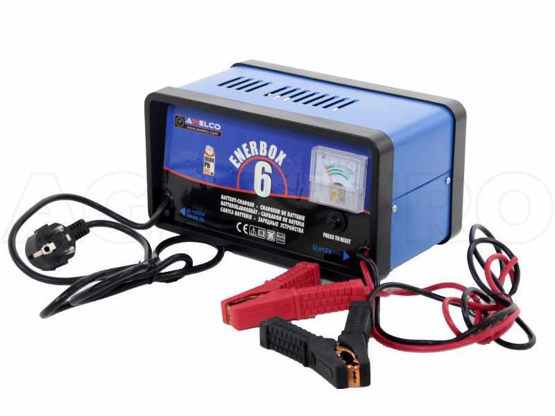 Awelco ENERBOX 6 Car Battery Charger - single-phase power supply - 12 Volt batteries 20 to 40Ah