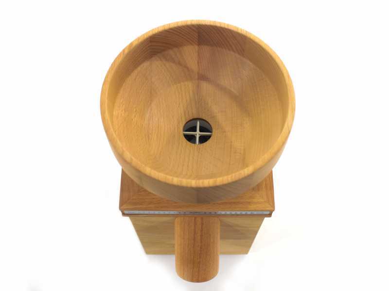 Komo Fidibus Medium - Solid Beechwood Flour Mill - 360W