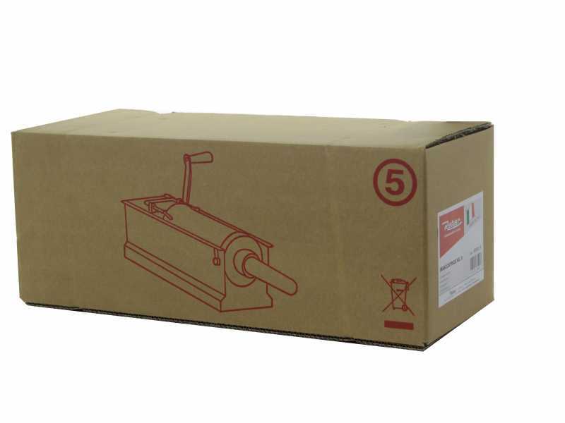 Reber 8975 N INOX - 15 Kg Professional Manual Sausage Stuffer - 2 Speeds 