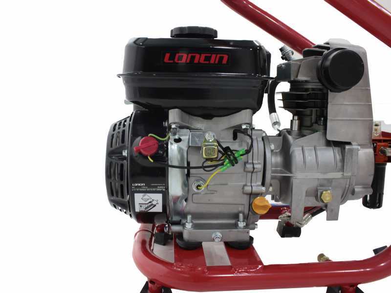 Airmec Micro 02/260 (260 L/min) Petrol Engine-driven Air Compressor with Loncin 118 cc Petrol Engine