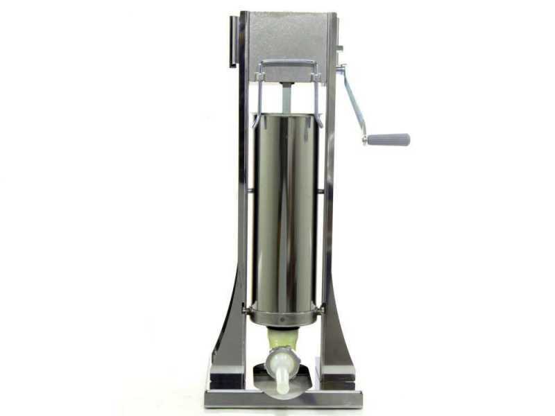 Reber 8970 V INOX - 5 Kg Manual Vertical Sausage Stuffer - 2 Speeds 