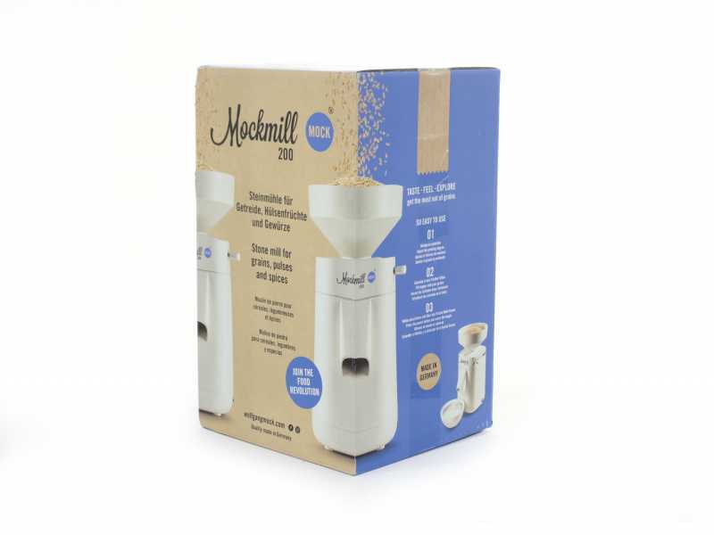 Mockmill 200 - Plastic Flour Stone Mill - 600W