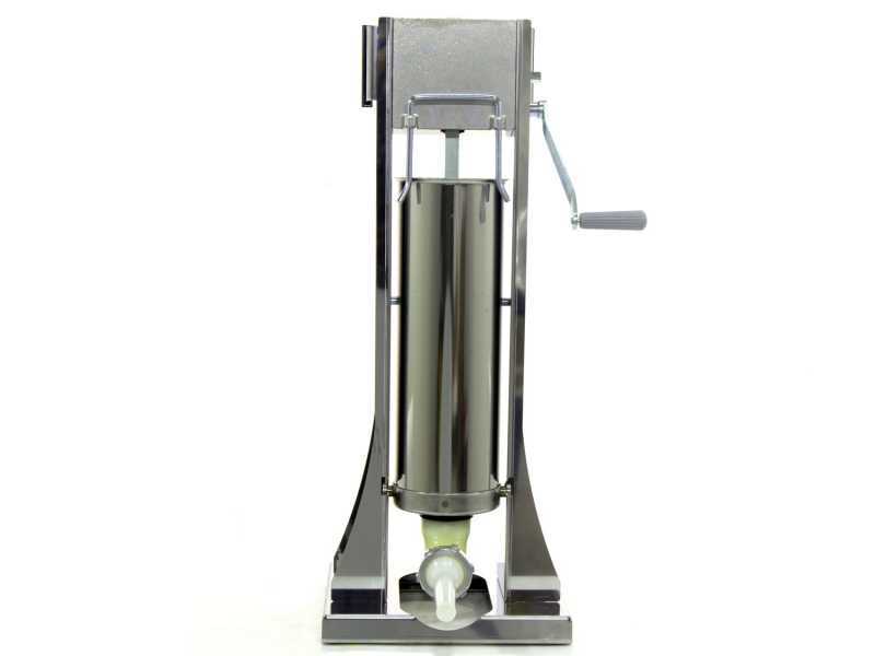 Reber 8971 V INOX - 8 Kg Vertical Sausage Stuffer - 2 Speeds with Case