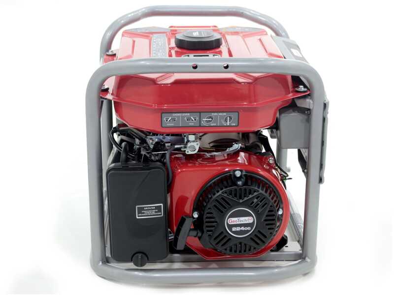 GeoTech Pro GGP 4000 - 3.6 kW Wheeled Power Generator with AVR - DC 3.2 kW Single-phase