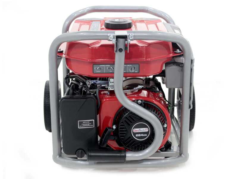 GeoTech Pro GGP 4000 - 3.6 kW Wheeled Power Generator with AVR - DC 3.2 kW Single-phase
