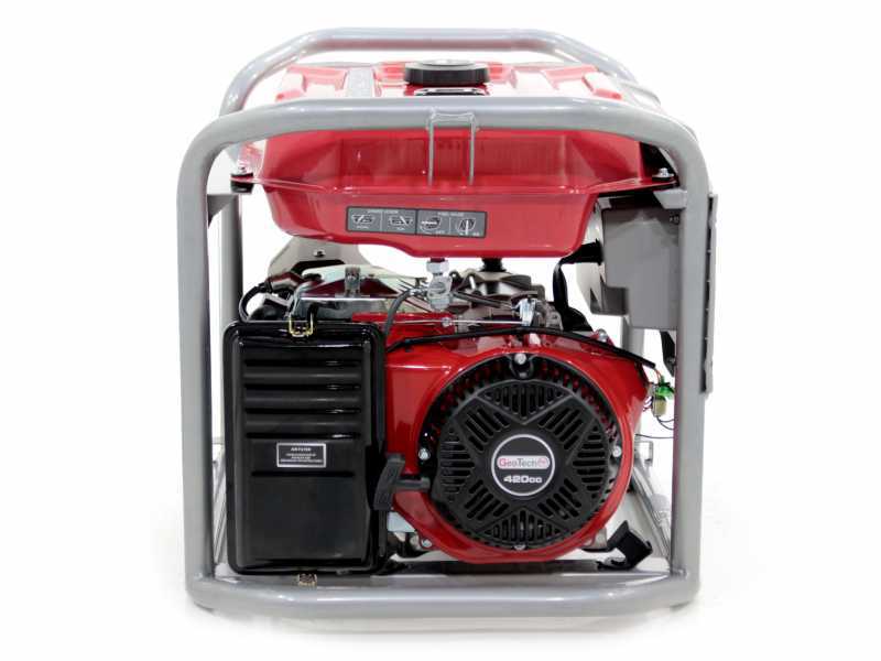 GeoTech Pro GGP 6500 - 5.4 kW Wheeled Power Generator with AVR - DC 5 kW Single-phase