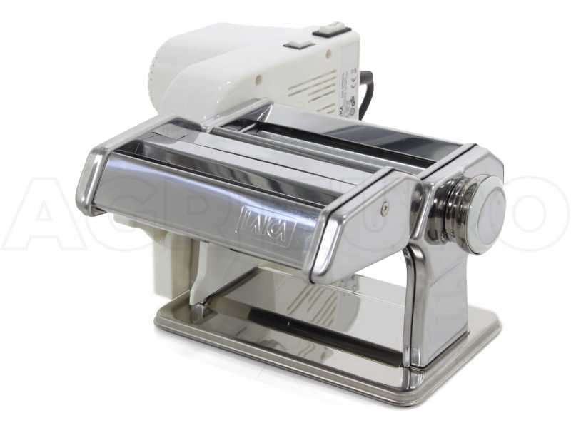 Rubber SS Dough Sheet Pasta Roller Machine Shule With Detachable Motor