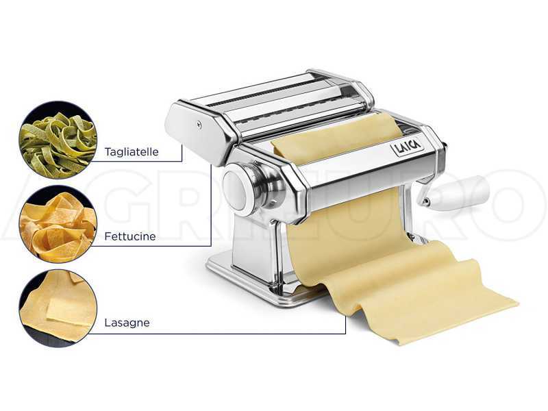 Laica PM2000 - Manual Stainless Steel Pasta Maker 