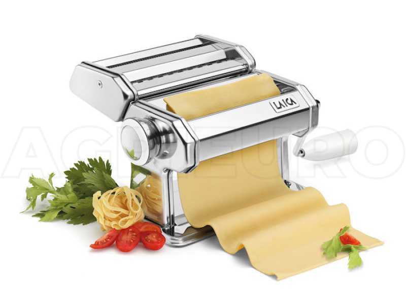 Laica PM2000 - Manual Stainless Steel Pasta Maker 