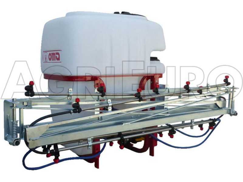 Oma 300 l - Tractor-mounted sprayer tank unit - Comet APS 51 pump