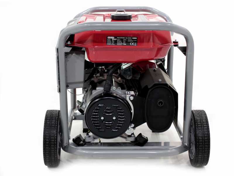 GeoTech Pro GGP 8000-3 - 6.5 kW Wheeled Power Generator with AVR - DC 6 kW Three-phase