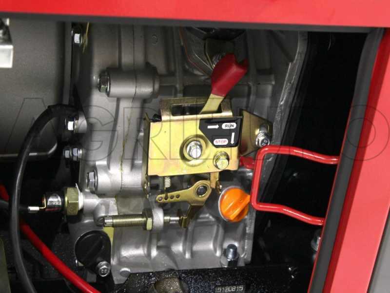 GeoTech Pro DGP8500SE-3 - 6 kW Wheeled Silenced Diesel Power Generator with AVR - DC 5.5 kW Full-Power