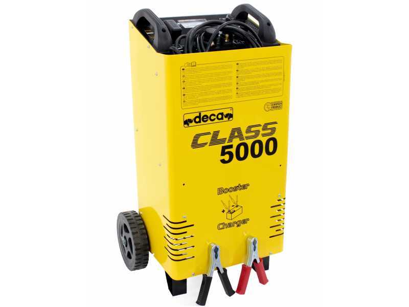 Deca CLASS BOOSTER 5000 Battery Charger - wheeled charger - single-phase - 12-24V batteries