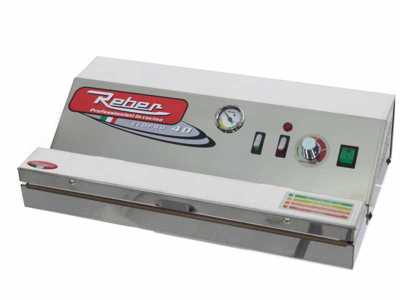 Reber EcoPro 40 - 9716 N - Professional Vacuum Sealer - 43 cm Sealing Bar