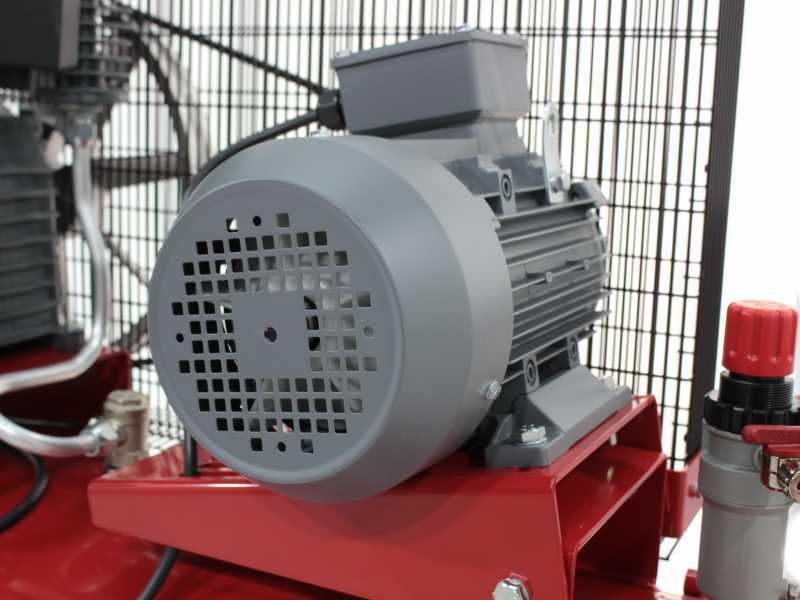 Airmec CR 304 K28+S - Belt-driven Air Compressor - Three-phase Electric Motor - 270L Tank