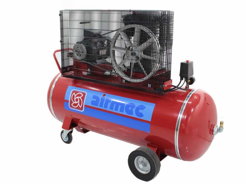 Airmec CR 304 K28+S - Belt-driven Air Compressor - Three-phase Electric Motor - 270L Tank