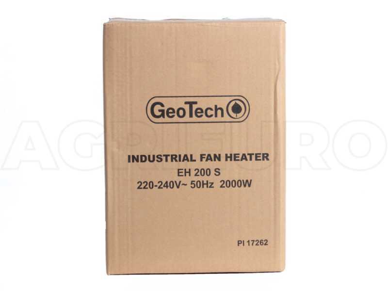 GeoTech EH 200 S - Electric Hot Air Generator with Fan - Single-phase