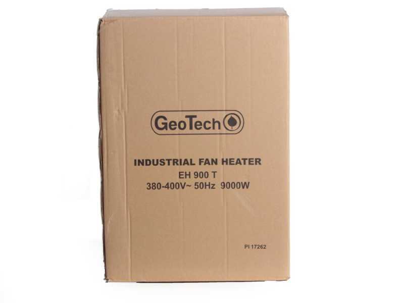 GeoTech EH 900 T - Electric Hot Air Generator with Fan - Three-phase 