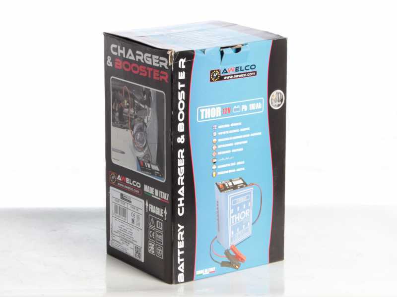 Awelco THOR 150 Booster Battery Charger - Starter Included - Single-Phase - 12V Batteries