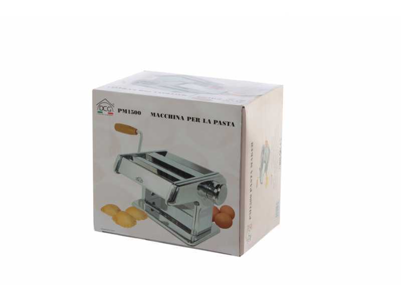 DCG Eltronic PM1500 - Manual Stainless Steel Pasta Maker 